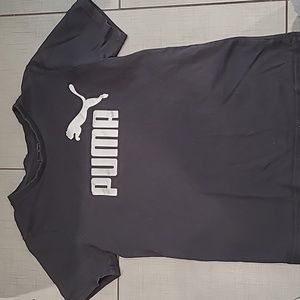 Black Puma Shirt Med (10-12)
